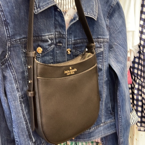 Kate Spade Leila North South Crossbody Black - Picture 14 of 16